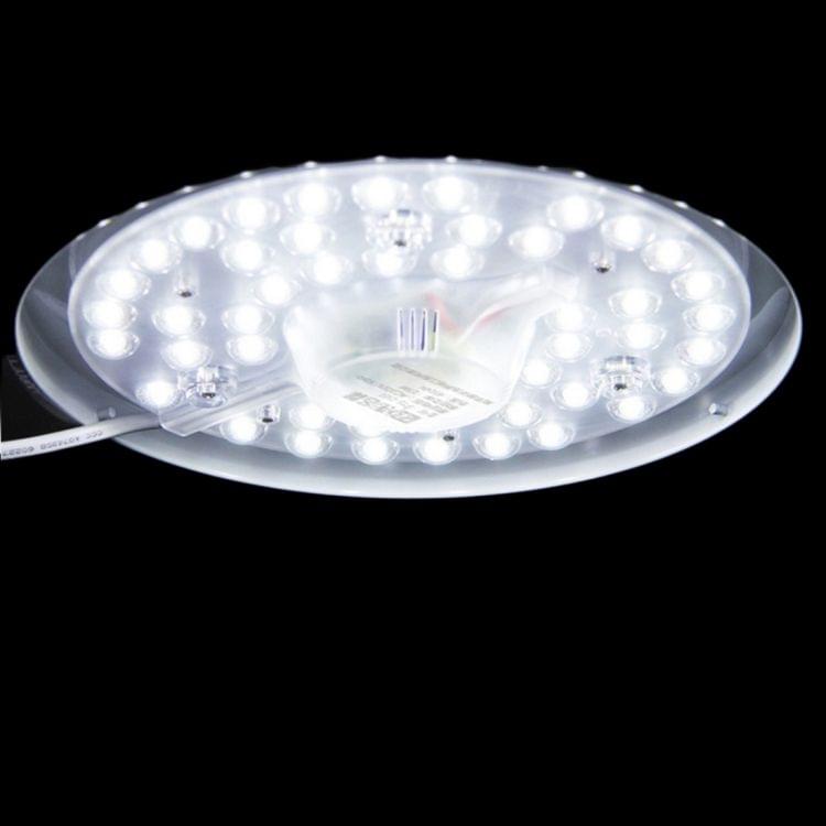 24W 48 LEDs SMD 2835 6000-6500K LED Module Lamp Bulb Panel Ceiling Light Modified Light Source, AC 220-240V(White Light)