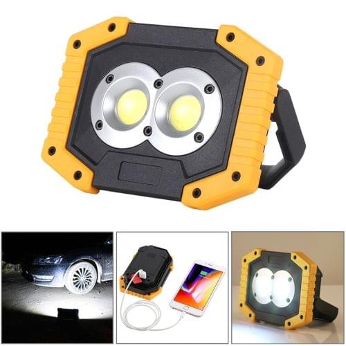 30W White Light 2 x Round COB LED Working Light