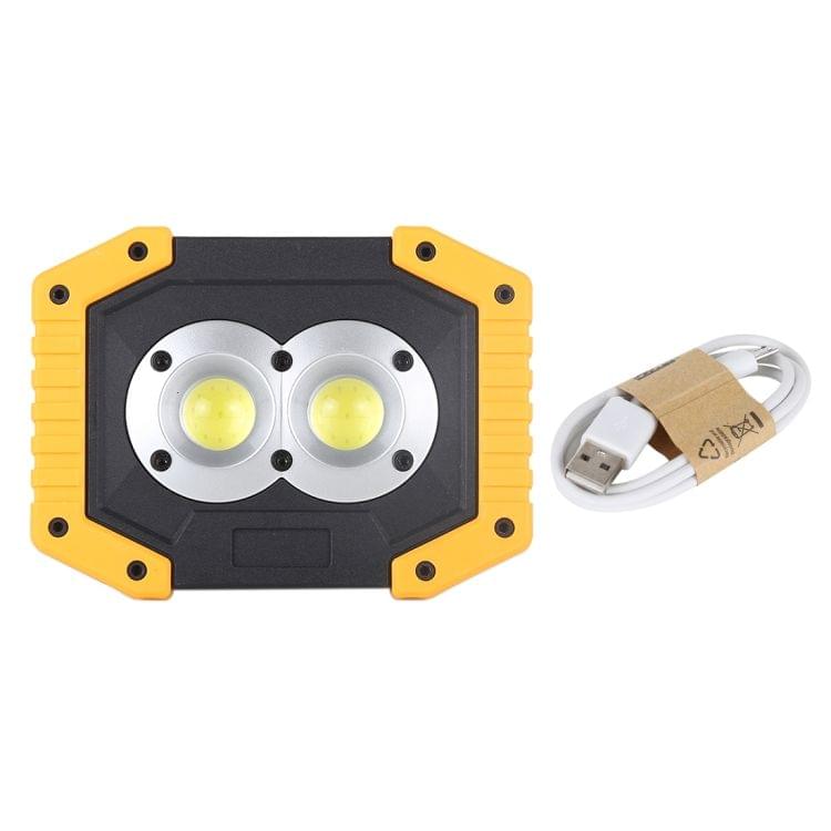 30W White Light 2 x Round COB LED Working Light