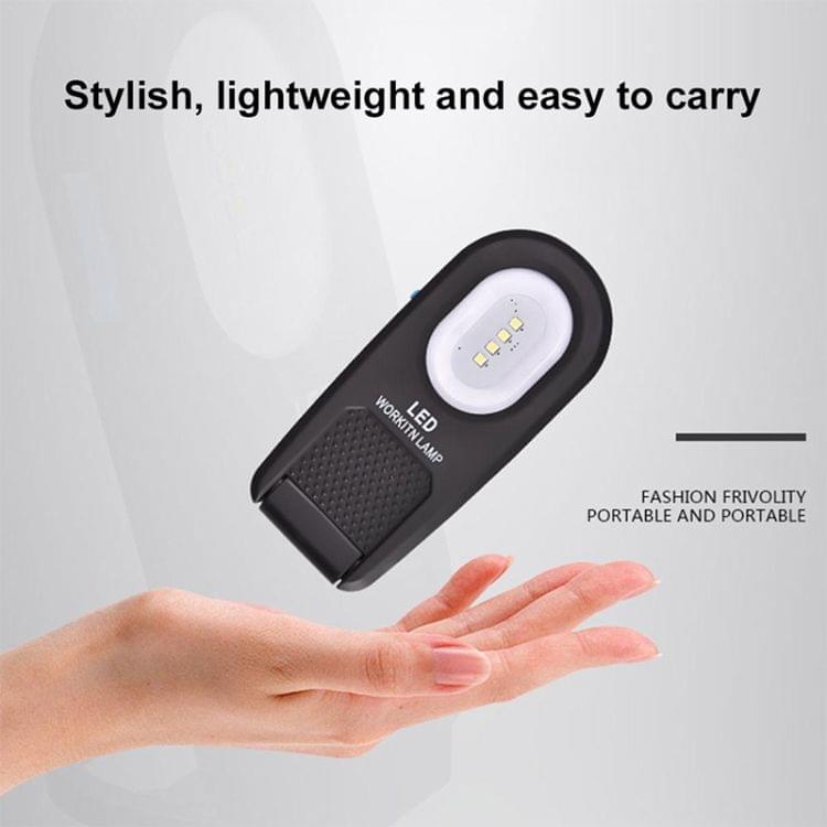 W554 Adjustable USB Charging Magnet LED Working Lamp with Hook