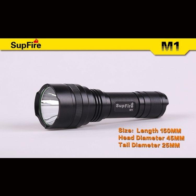 SupFire M1 CREE XPE 3W IP67 Waterproof Strong LED Flashlight