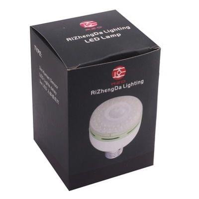 3W Human Sensor 48 LED Lights Delay, Base Type: E27