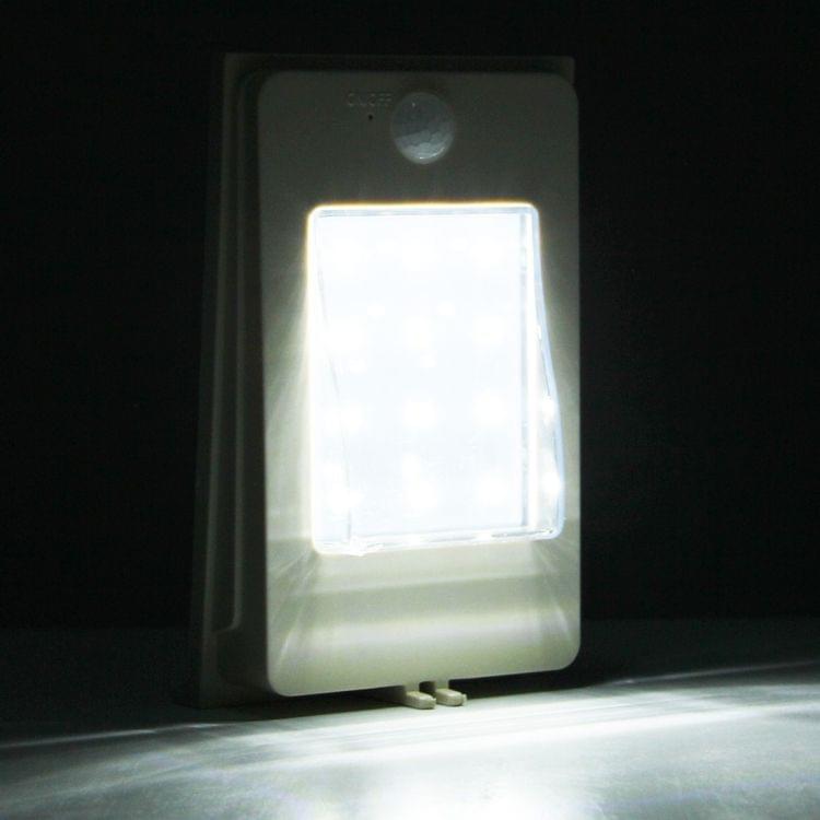 2W White Light Motion Sensor Solar Light