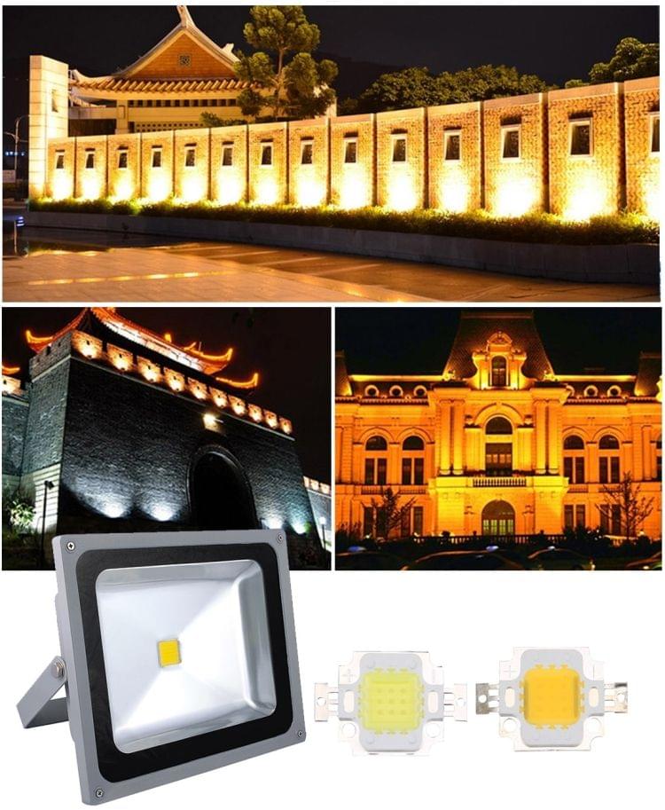 10 PCS 10W High Power LED Integrated Light Lamp (Warm White)
