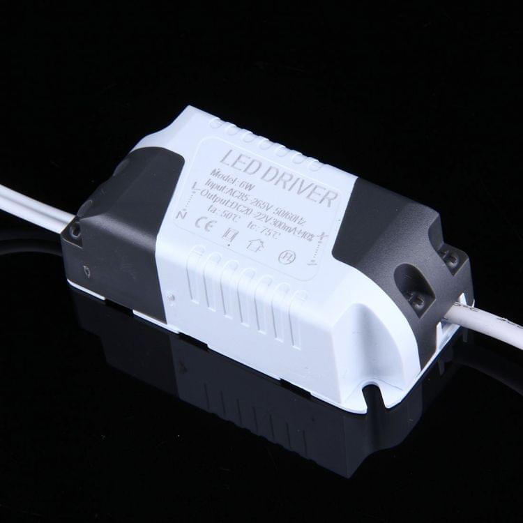 6W Round White Light LED Ceiling Panel Light