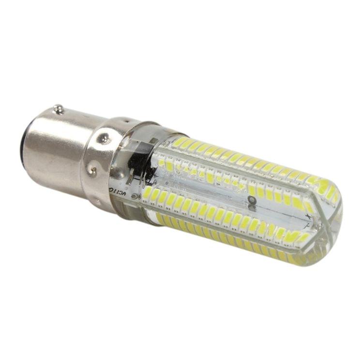 6 PCS YWXLight BA15D 7W AC 220-240V 152LEDs SMD 3014 Energy-saving LED Silicone Lamp (Cold White)