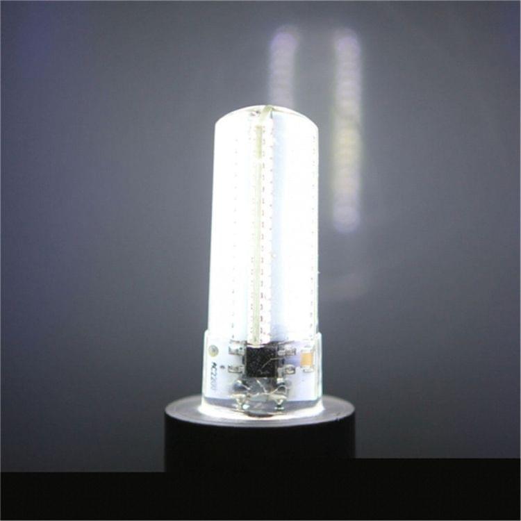 6 PCS YWXLight BA15D 7W AC 220-240V 152LEDs SMD 3014 Energy-saving LED Silicone Lamp (Cold White)