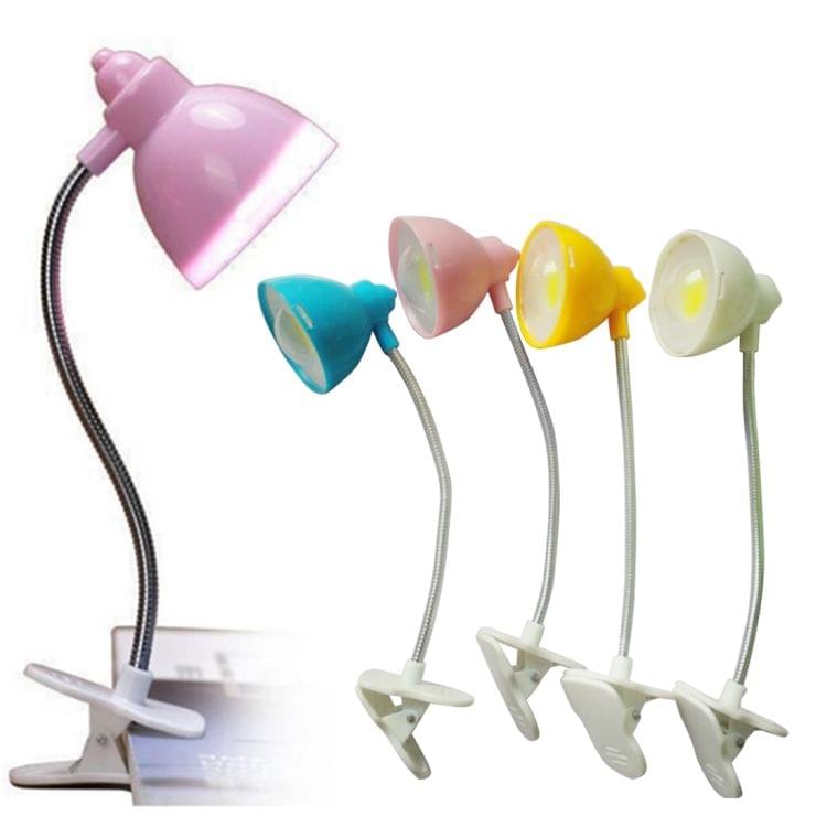 Adjustable Soft Lighting Effect Eye Protection Clip Reading Lamp Night Light Mini Portable Cute Flexible LED Book Light(Yellow)