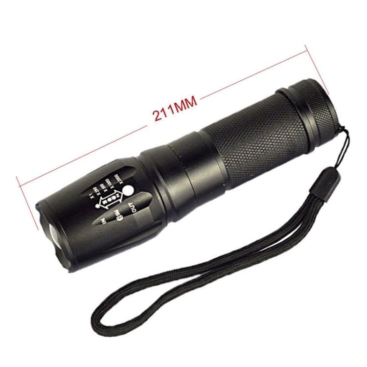 LT-SI CREE XM-L T6 5-Mode White Light LED Flashlight