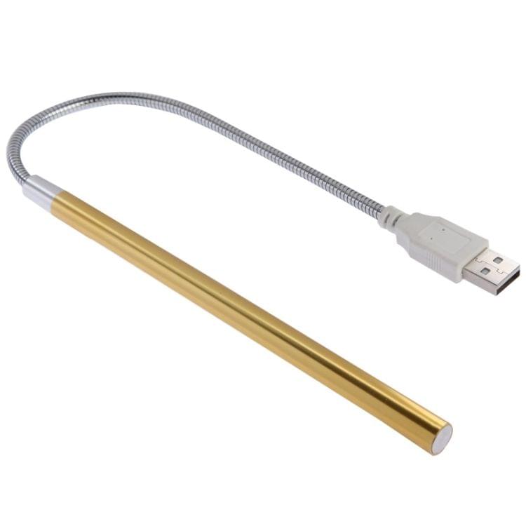 Portable Ultra Bright USB LED Light, 10-LED (Gold)
