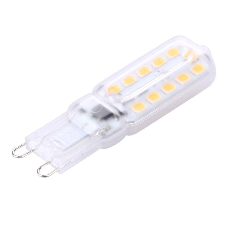G9 3W 300LM Transparent Cover Corn Light Bulb