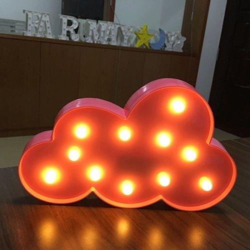 Creative Cloud Shape Warm White LED Decoration Light