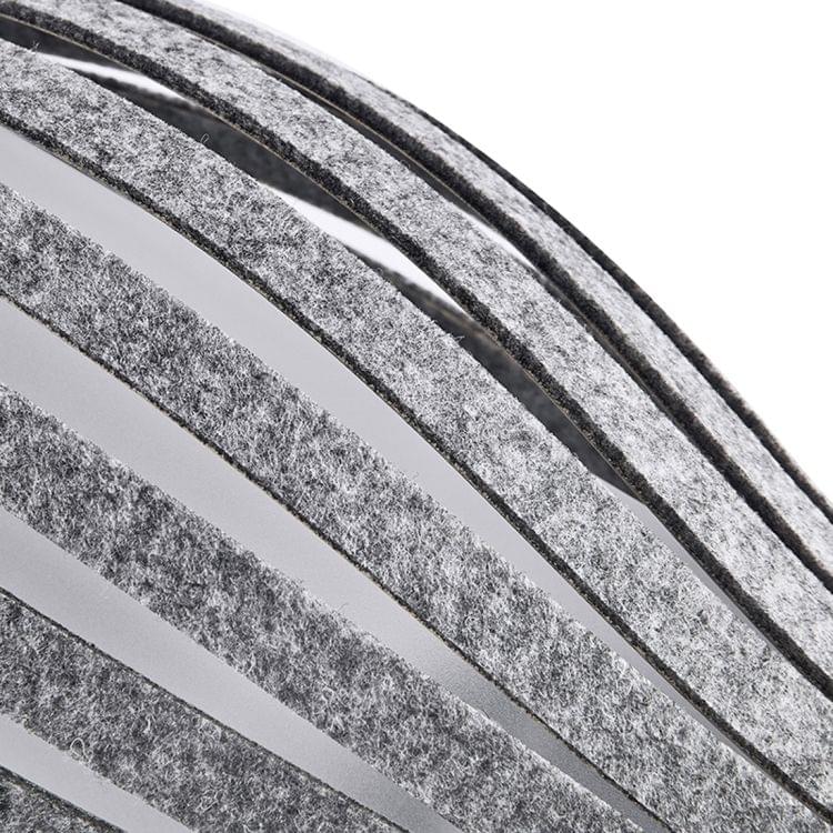 LAMPZ00E A-05G E14 / E27 Concise Style Straight Stripes Non-woven Fabric Lamp Shade, Not Included Light Bulb, Cable and Lamp Base