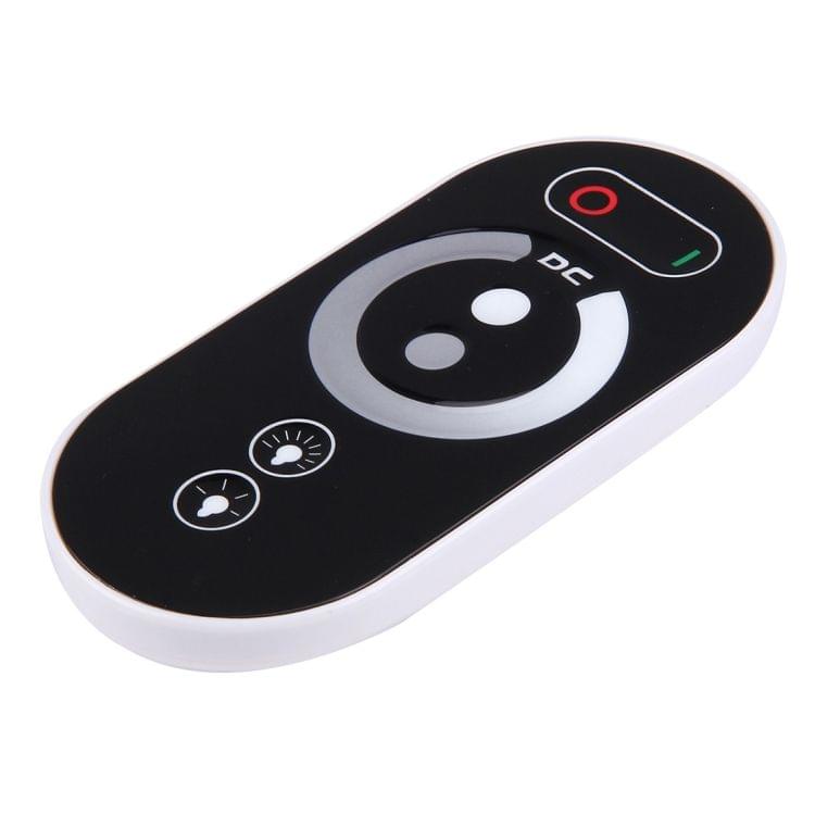 SX-032RF Single Channel Touch Series Wireless LED Remote Controller, DC 12-24V(Black)