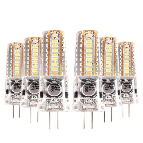 6PCS YWXLight G4 4W 36LEDs SMD 3014 Energy-saving Silicone Double Needle Lamp