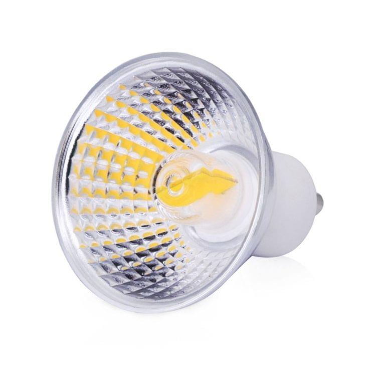 YWXLight GU10 COB Bulb 5WLED Lamp Cup 110V 220V Spotlight (Color:110V Size: + Natural white)