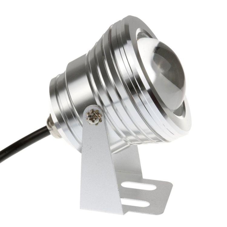 10W LED Waterproof Landscape Fountain Pool Underwater Lamp, Emitting Color:Warm White(Silver)