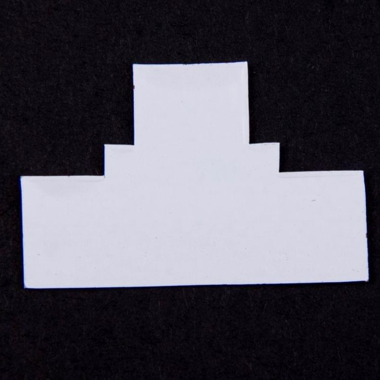 10 PCS 10mm 2 Pin T Type Connector FPC Board for SMD 5050 LED Strip