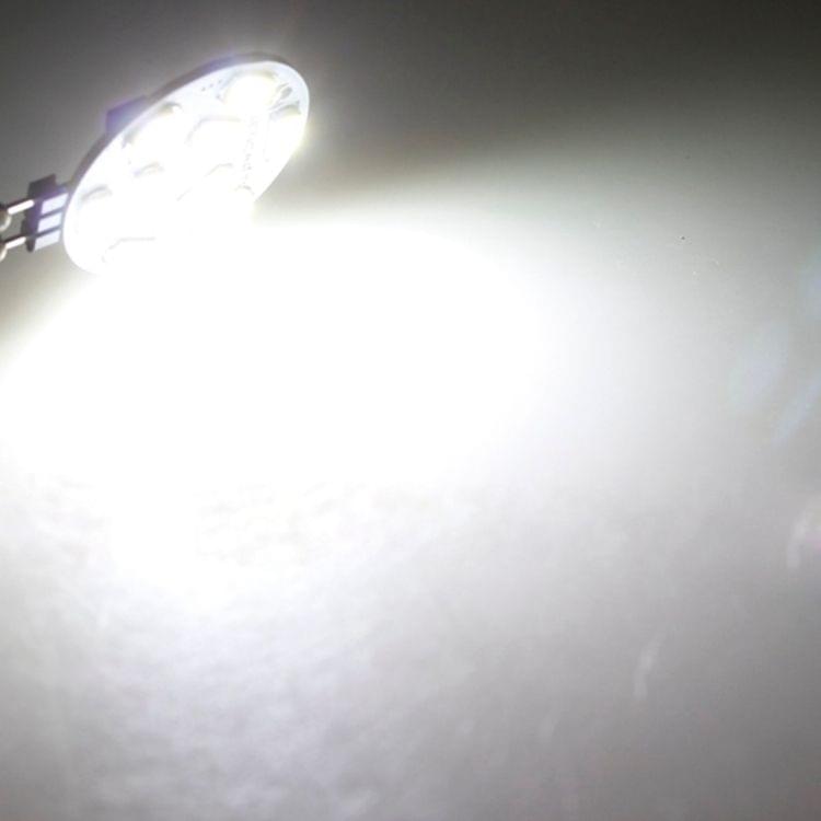 G4 4W, White Light, 200LM 9 LED SMD 5730 Round Decorative Light for Indoor / Outdoor Decoration, DC 12V, Back Pins