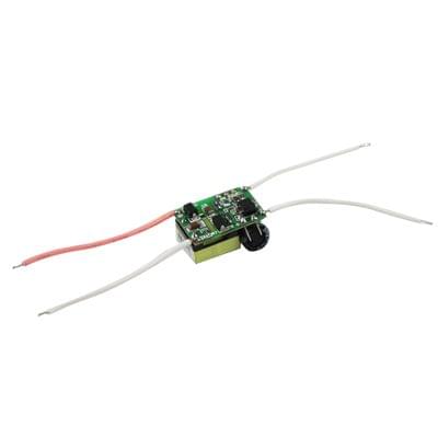 LED Driver for 1 x 3W LED Light Lamp, Input Voltage: AC 90-240V