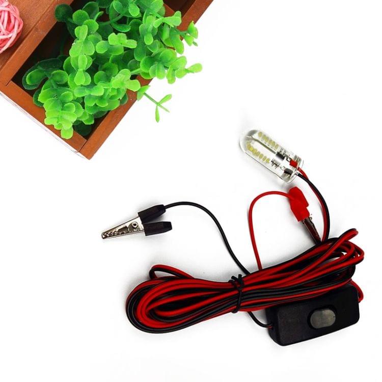 48 LEDs Underwater Submersible Night Fishing Light(White Light)