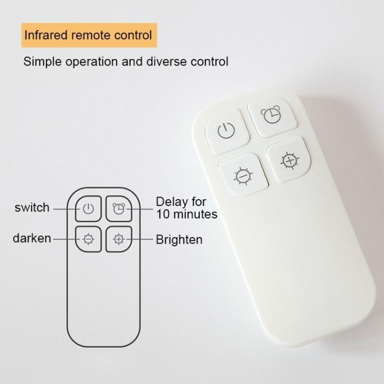 CL037 Warm White Light Infra-red Remote Control LED Night Light