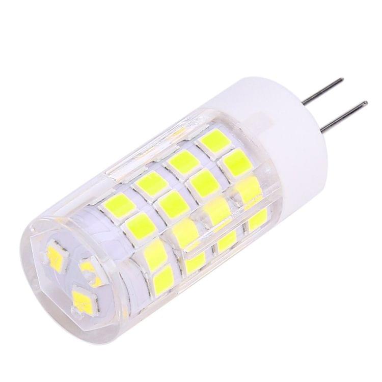 10 PCS YWXLight G4 5W 2835SMD 51LED Ceramics Light LED Corn Light, AC 220-240V (Cool White)