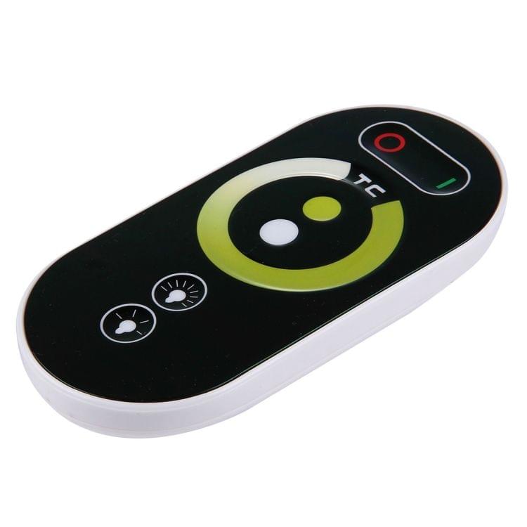 SX-031RF Double Channels Touch Series Wireless LED Remote Controller, DC 12-24V(Black)