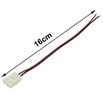 10mm PCB FPC Connector Adapter for SMD 5050 LED Stripe Light, Length: 16cm