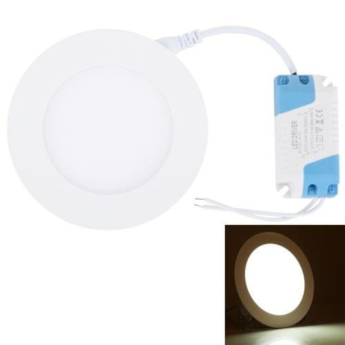 4W 10.5cm Round Panel Light Lamp with LED Driver