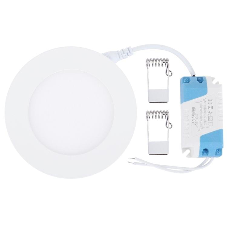 4W 10.5cm Round Panel Light Lamp with LED Driver