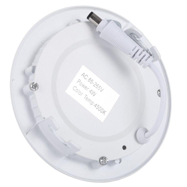 4W 10.5cm Round Panel Light Lamp with LED Driver