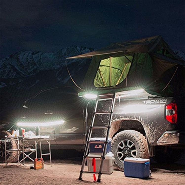 2m 80 SMD2835 LEDs 150LM USB LED Strip Light for Camping Tent, IP65 Waterproof DC 5V (Warm White)