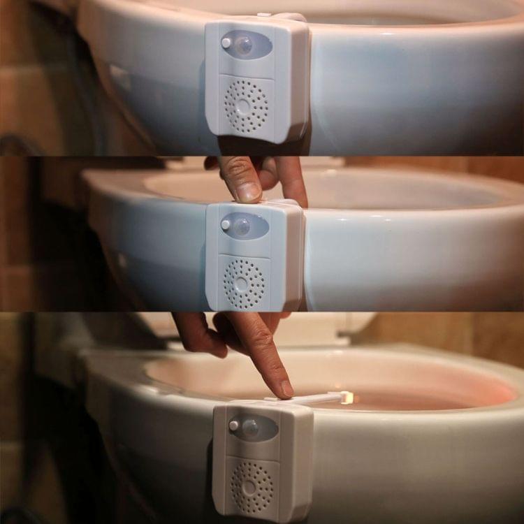 16-colors PIR Motion Sensor + Light Sensor UV Sterilization Aromatherapy LED Light