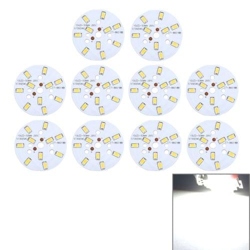 10 PCS 5W SMD 5730 Aluminum Base Light Panel
