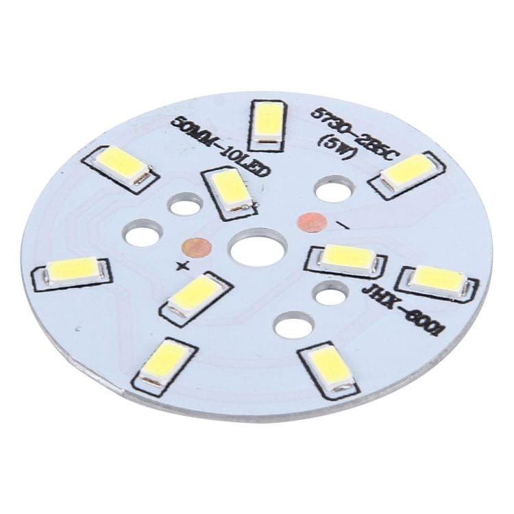 10 PCS 5W SMD 5730 Aluminum Base Light Panel