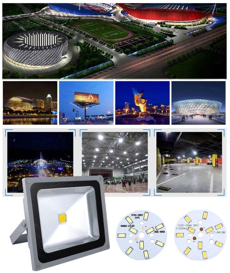 10 PCS 5W SMD 5730 Aluminum Base Light Panel