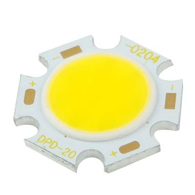 5W White LED Integrated Light Lamp Bead, DC 15-17V, Luminous Flux: 450lm