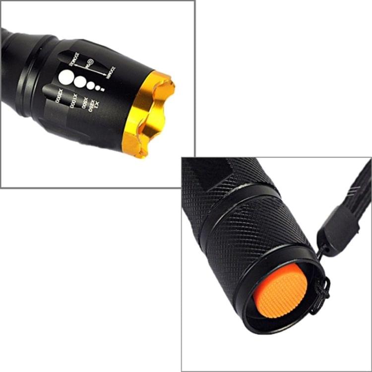 LT-TJ CREE XM-L T6 5-Modes LED Flashlight