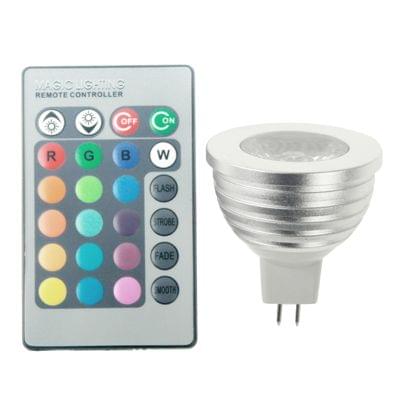 MR16 5W RGB LED Light Bulb