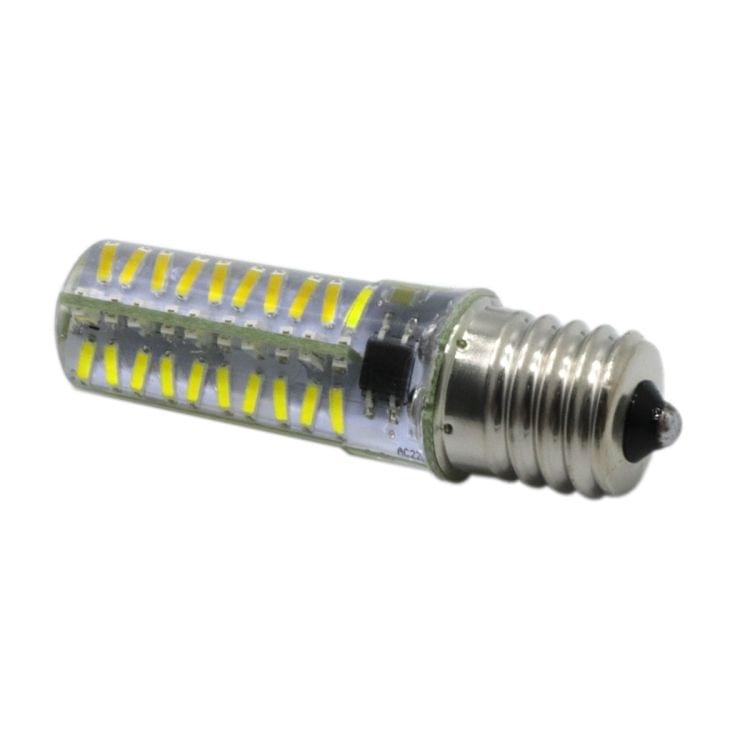5PCS YWXLight E17 5W 80LEDs SMD 4014 Energy Saving LED Silicone Lamp (Cold White)