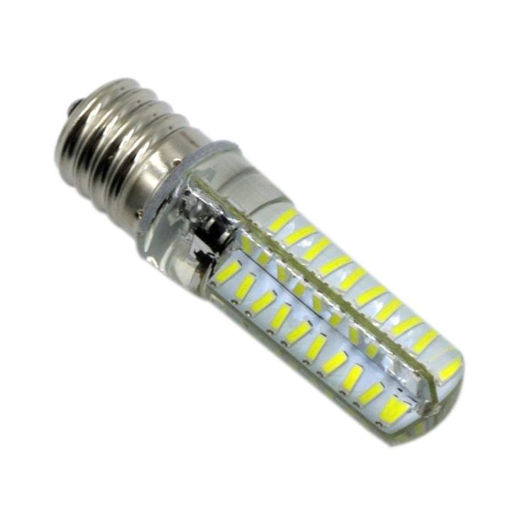 5PCS YWXLight E17 5W 80LEDs SMD 4014 Energy Saving LED Silicone Lamp (Cold White)