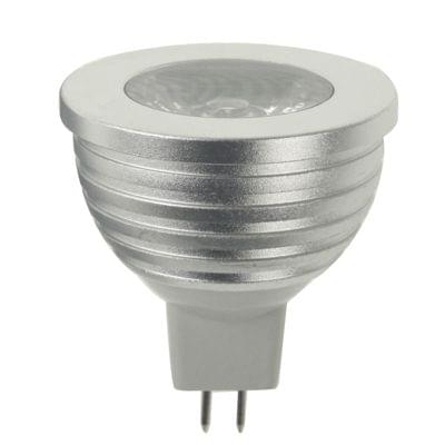 MR16 3W RGB Flash LED Light Bulb