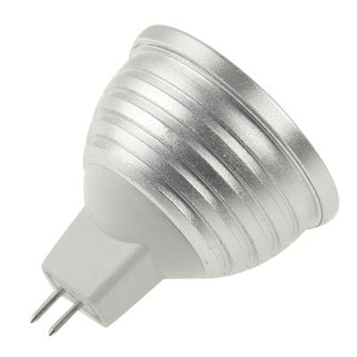 MR16 3W RGB Flash LED Light Bulb