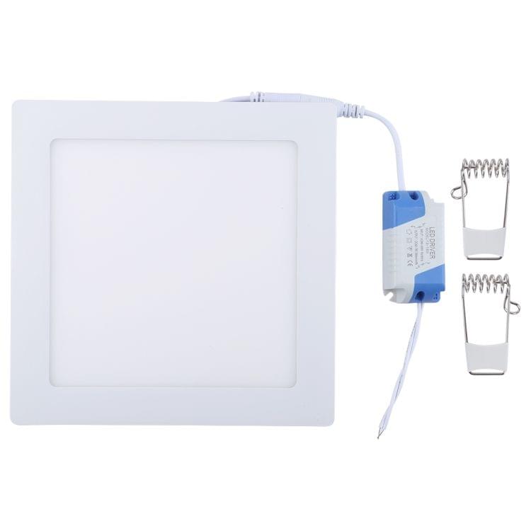 15W 19.6cm Square Panel Light Lamp with LED Driver