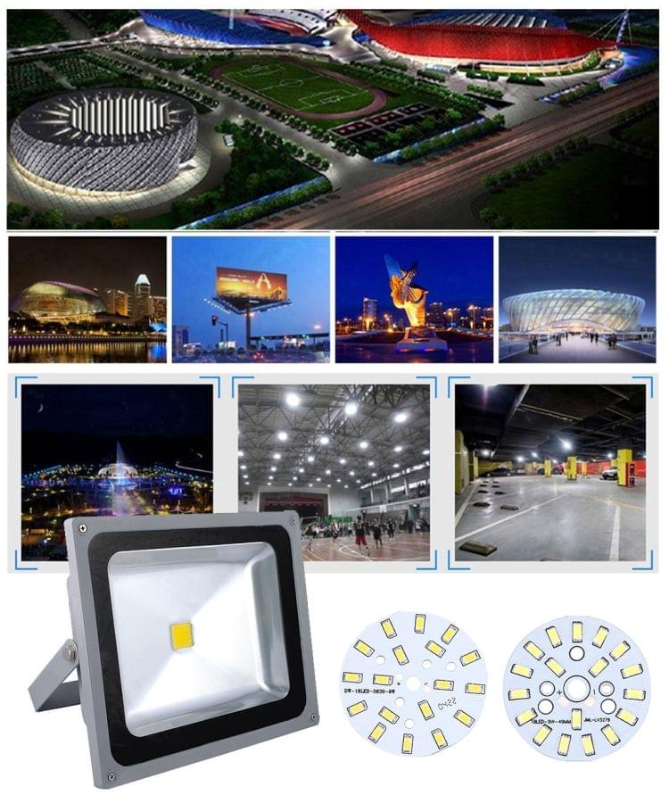 10 PCS 9W SMD 5730 Aluminum Base Light Panel