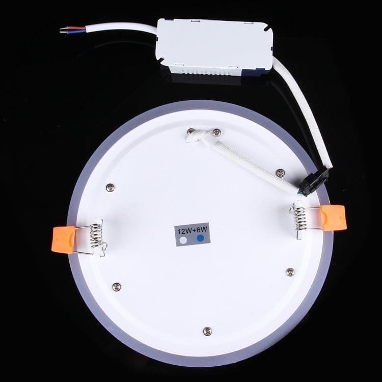 12W + 6W LED Double Panel Light