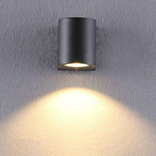 Modern Creativity IP65 Waterproof COB LED Wall Light Hotel Aisle Porch Garden Lighting, Wattage:3W Single Head(White Light)