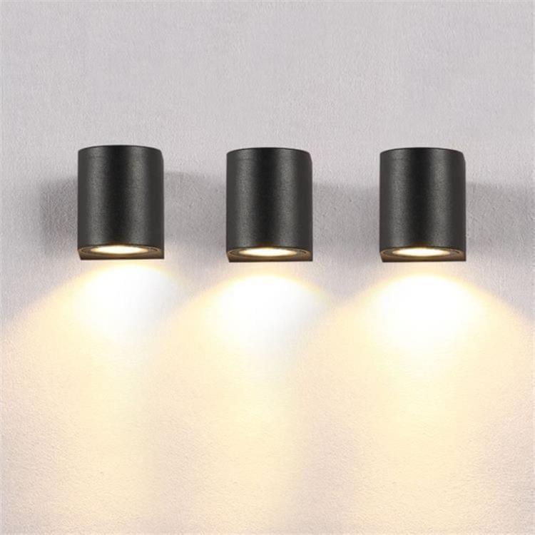 Modern Creativity IP65 Waterproof COB LED Wall Light Hotel Aisle Porch Garden Lighting, Wattage:3W Single Head(White Light)