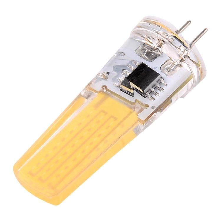 10 PCS G4 3W 2508 CCB SMD LED Energy Saving Silicone Corn Bulb Dimmable LED Bulb, AC/DC 12-24V(Cold White)